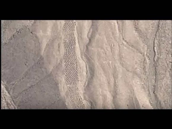 Mysterious "Band Of Holes" Near Nazca In Peru