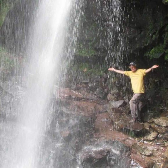 The Beautiful Waterfalls In the High Jungle Of Tarapoto Peru 