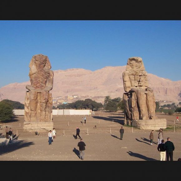 Massive Stone Sculptures In Egypt 