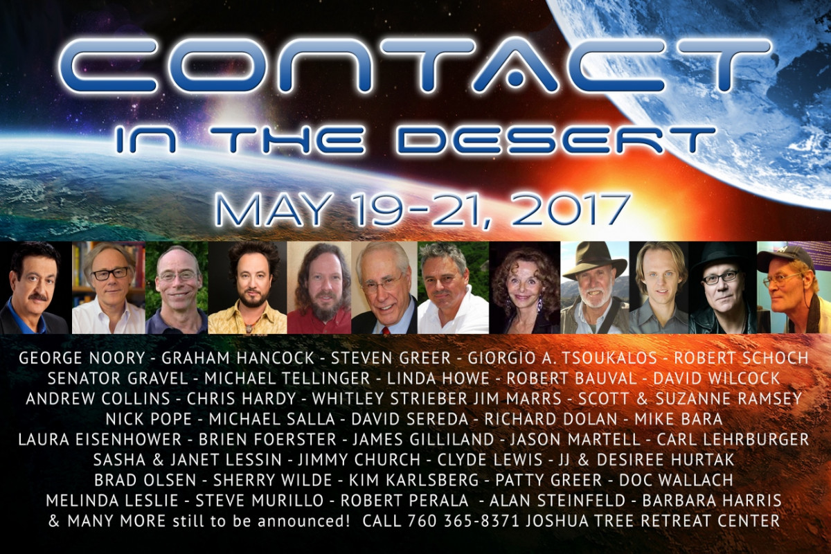 The Spectacular "Contact In The Desert" Conference In May In